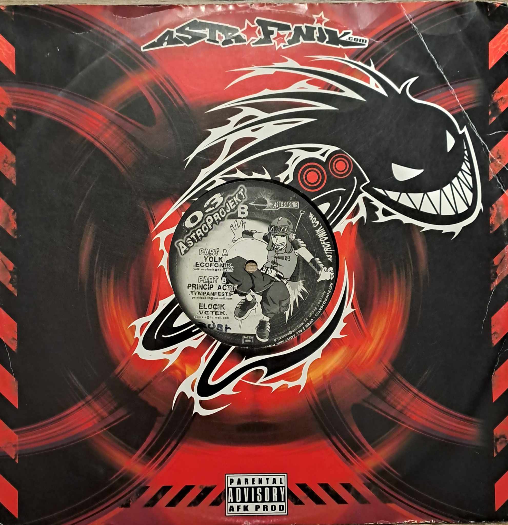 Astroprojekt 03 - vinyle freetekno